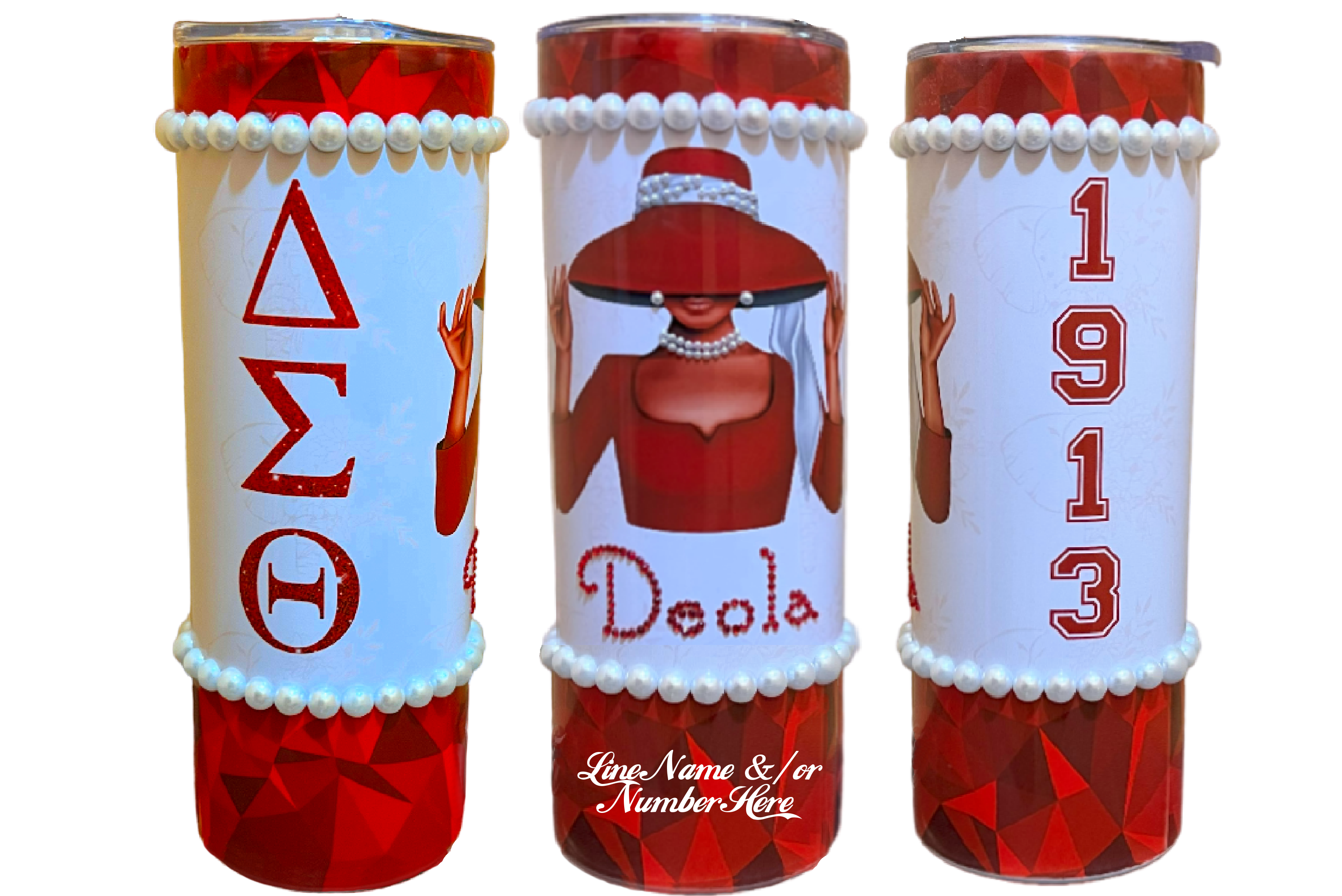 Sorority Insulated 20 oz. Tumbler - Theta