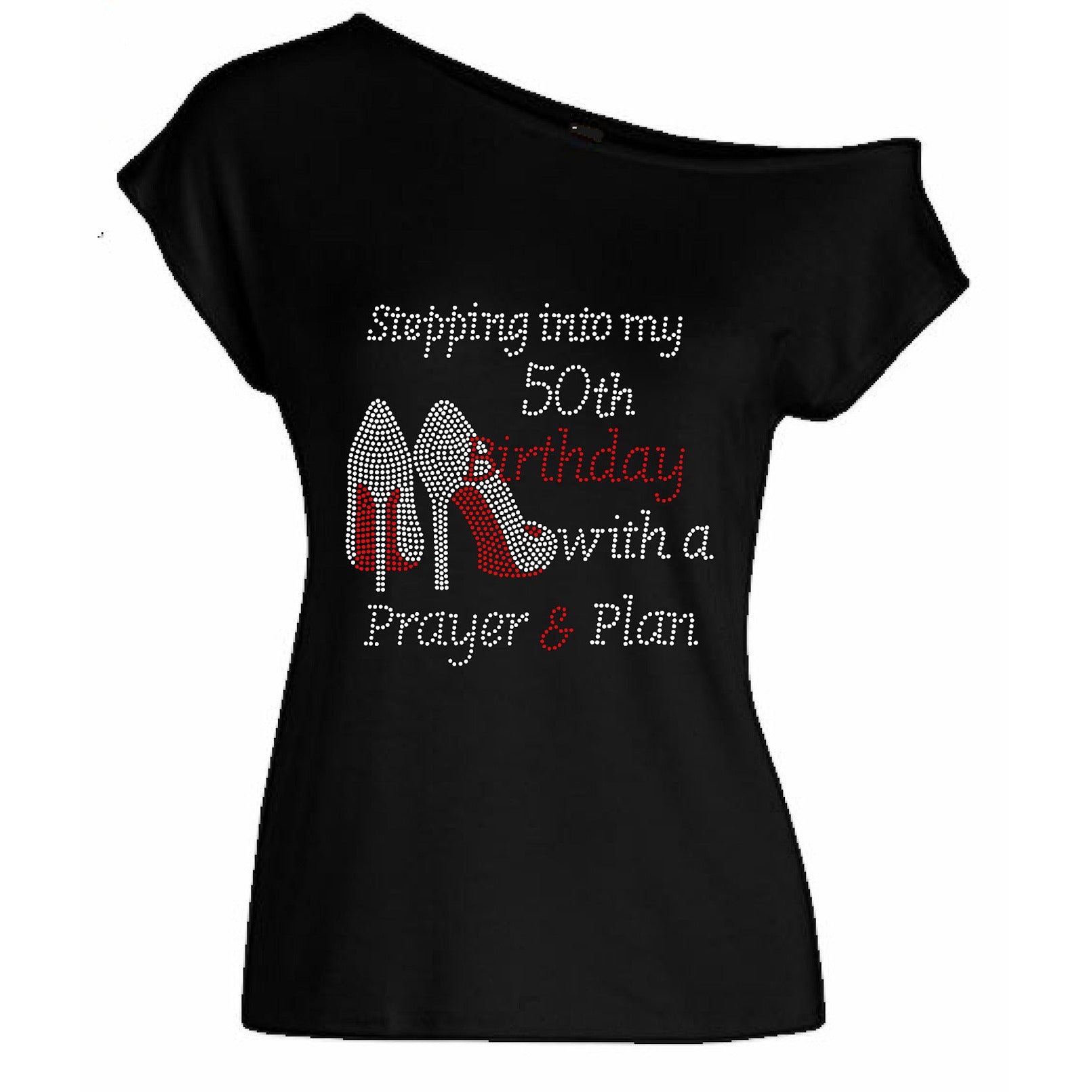 It's My Birthday Clear Rhinestone Bling Shirt - Steppin'Out Boutique