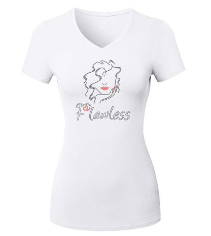 Flawless Self Expression Rhinestone Tee