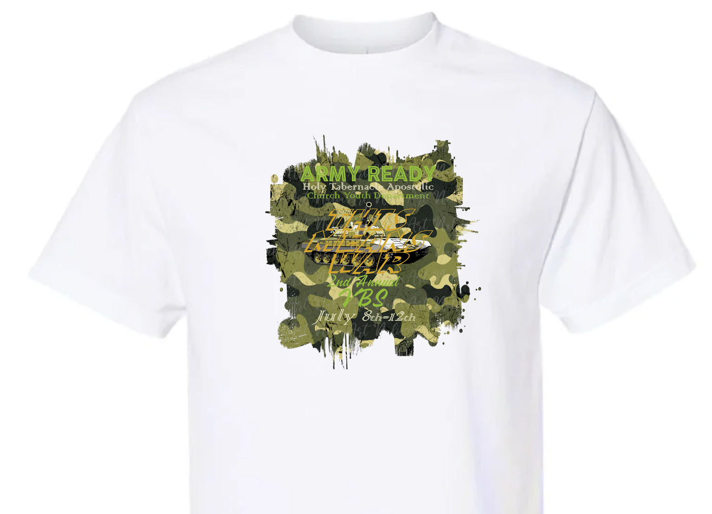 Holy Tabernacle Apostolic Church Annual VBS T-Shirt