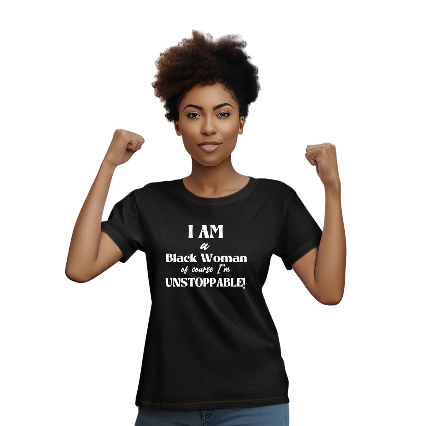 I'm A Black Woman Of Course Self Expression T-Shirt