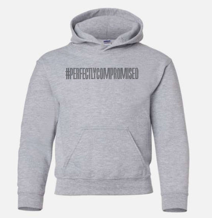 #Perfectly Compromised Rhinestone Awareness Hoodie